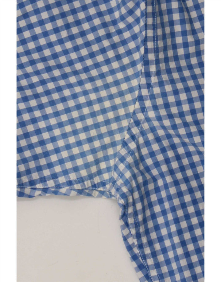 Ανδρικό πουκάμισο Tommy Hilfiger Large Blue Gingham Cotton