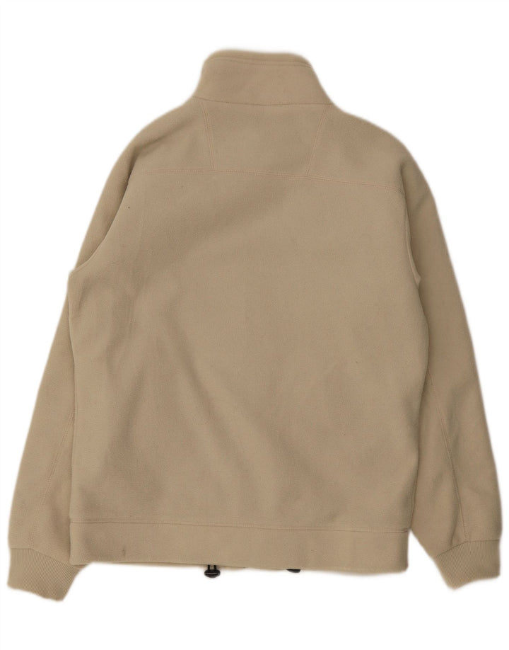 Champion Γυναικείο Fleece Jacket UK 16 Large Beige Polyester