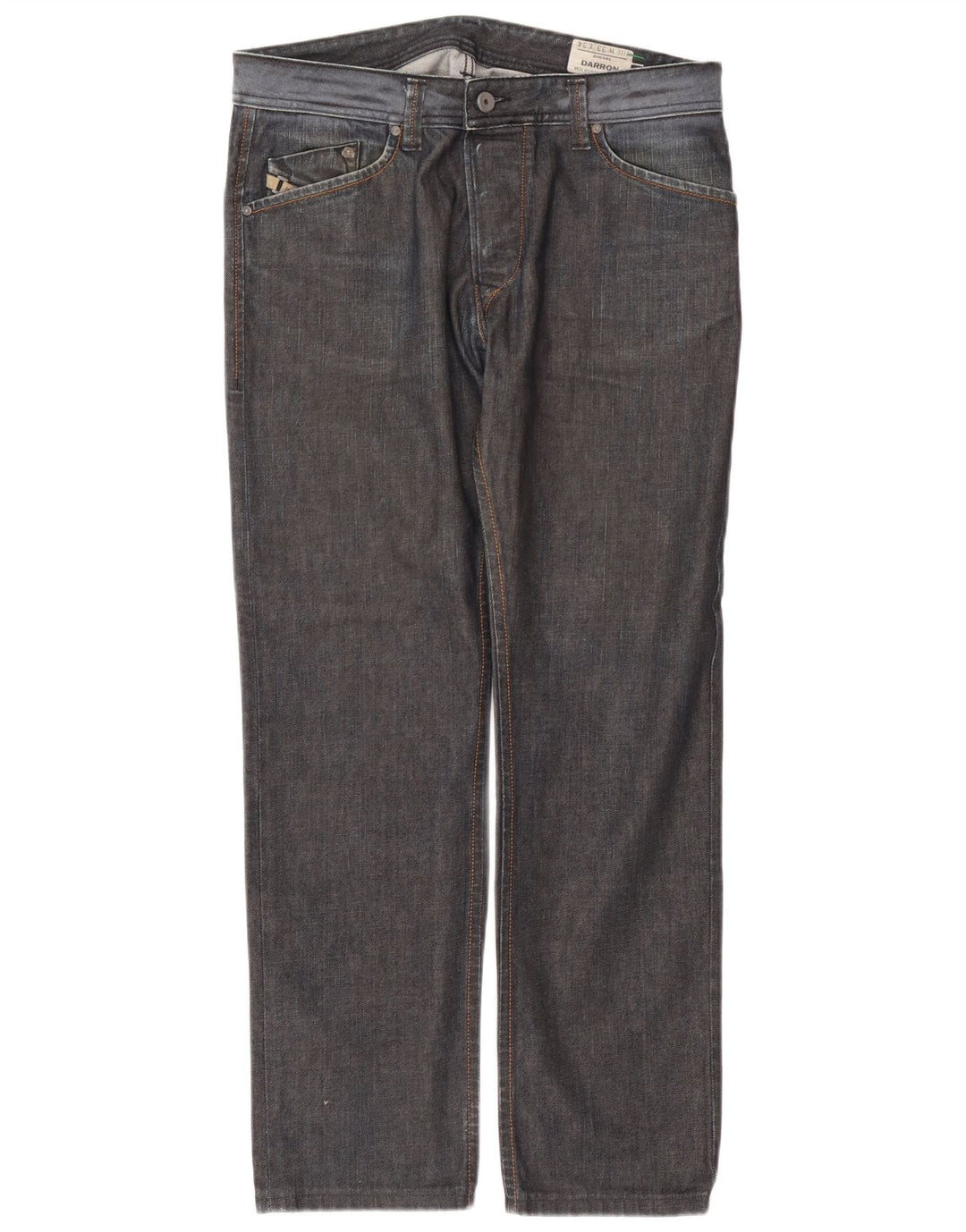 Diesel Ανδρικό Τζιν Darron Straight W33 L30 Γκρι βαμβακερό