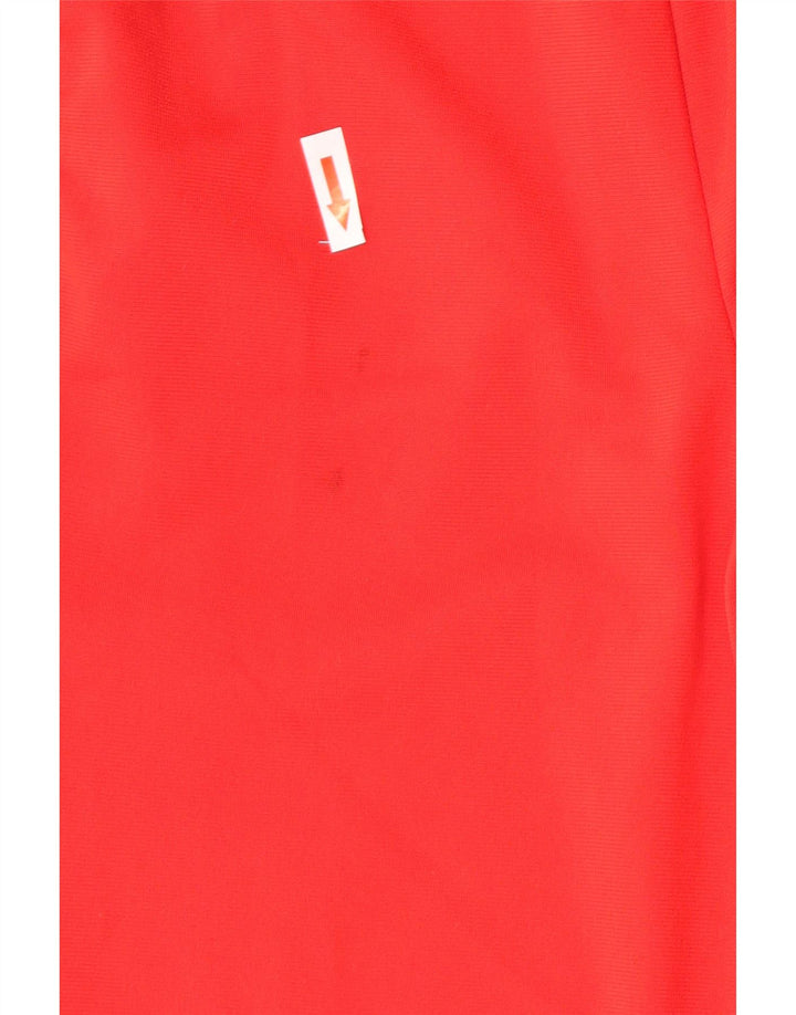 Adidas Boys Tracksuit Trousers Joggers 13-14 Years Red Polyester