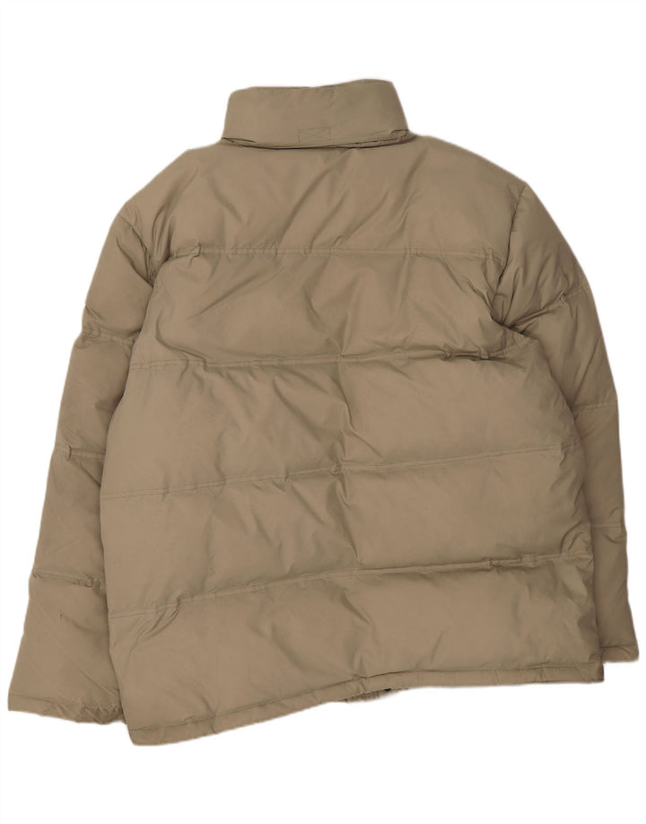 Champion Ανδρικό μπουφάν με κουκούλα UK 42 XL Beige Polyamide