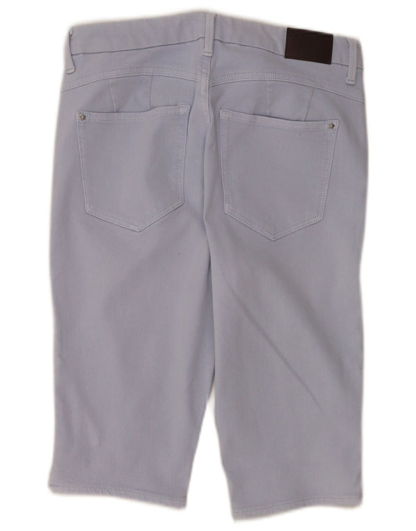 Marks & Spencer Γυναικείο βερμούδα σορτς UK 12 Medium W30 Μπλε βαμβακερό