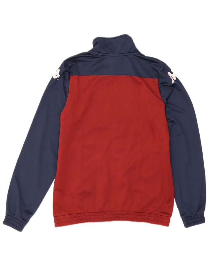 Ανδρική φόρμα γραφικής φόρμας Kappa Top Jacket Small Burgundy Colourblock