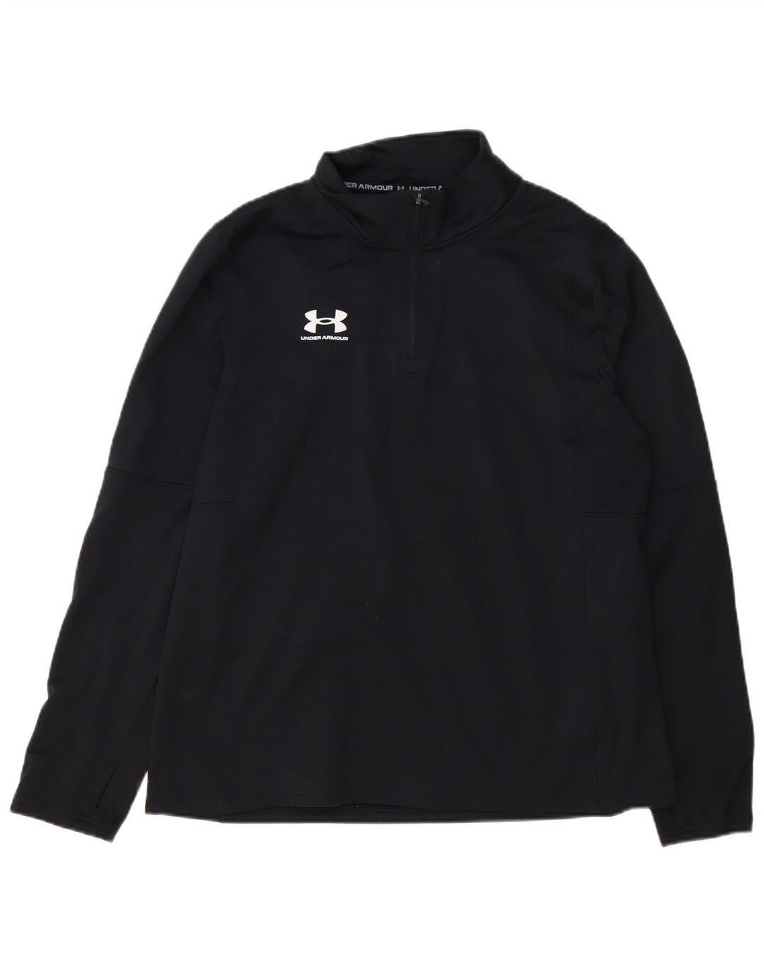 Under Armour Ανδρική φόρμα πουλόβερ με φερμουάρ Top XL Μαύρο Πολυεστέρας