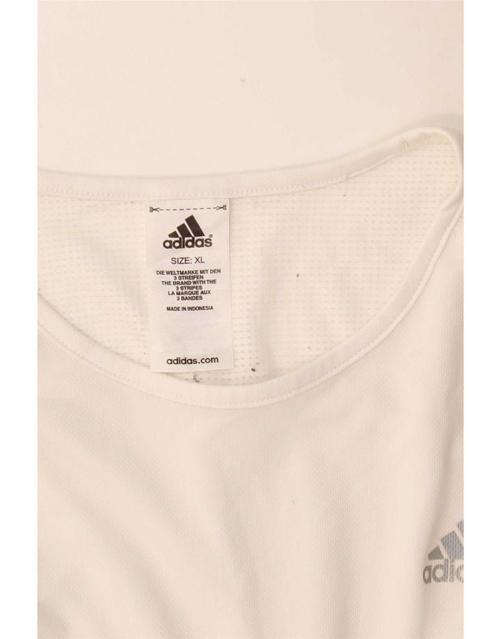 Ανδρικό γιλέκο Adidas Top XL Λευκός πολυεστέρας