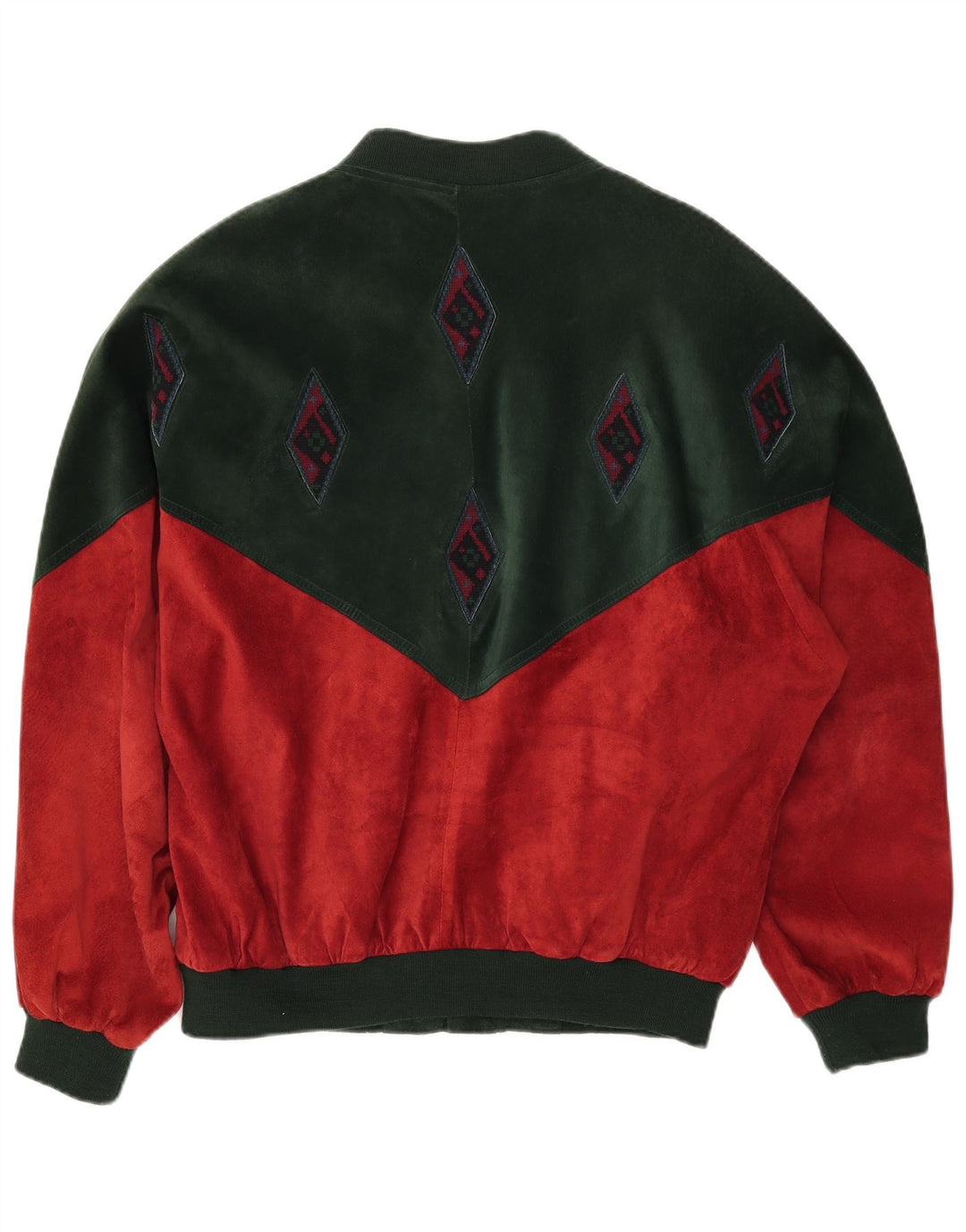 Ανδρικό μπουφάν MONTES Bomber IT 54 2XL Red Colourblock Polyester