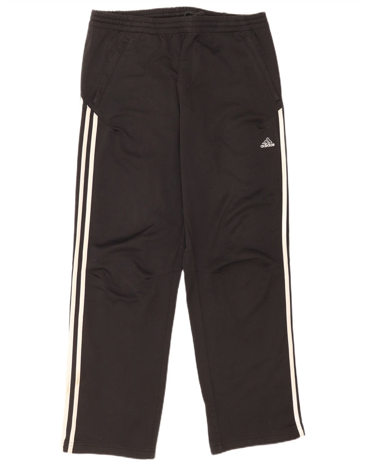 Ανδρική αθλητική φόρμα Adidas, μεσαίο μαύρο πολυεστέρα