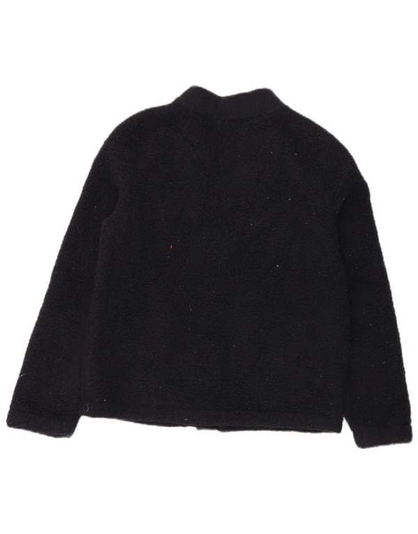 Tommy Hilfiger Γυναικείο Fleece Jacket UK 10 Small Navy Blue Polyester