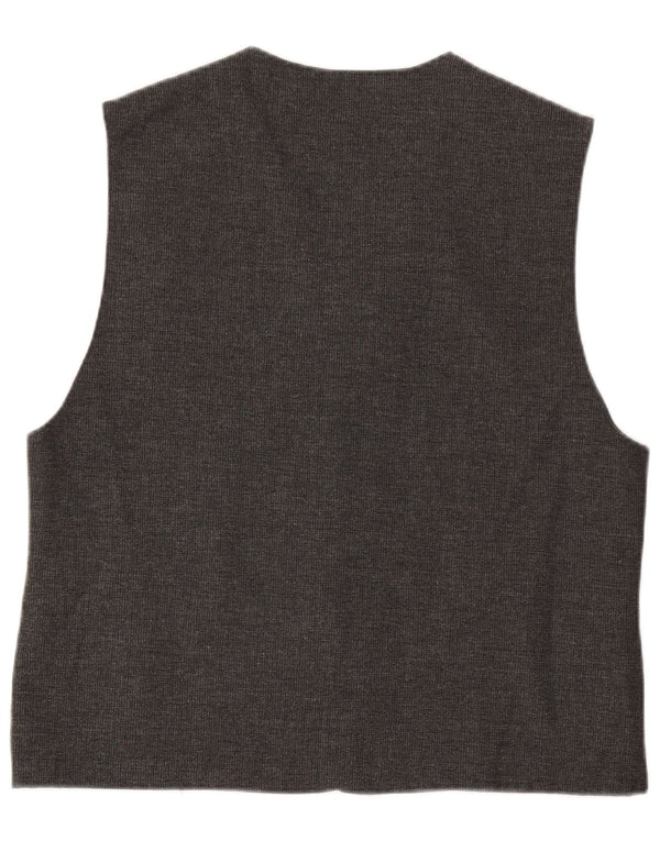 Vintage Ανδρικό Γιλέκο 2XL Γκρι Μαλλί