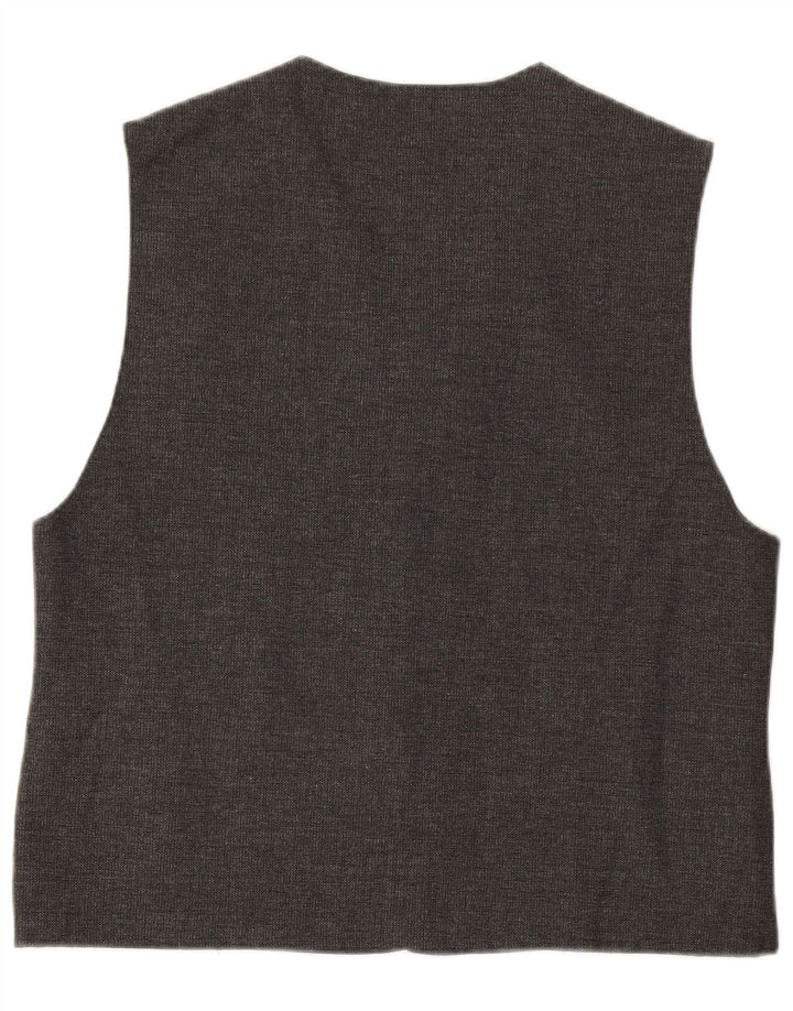 Vintage Ανδρικό Γιλέκο 2XL Γκρι Μαλλί