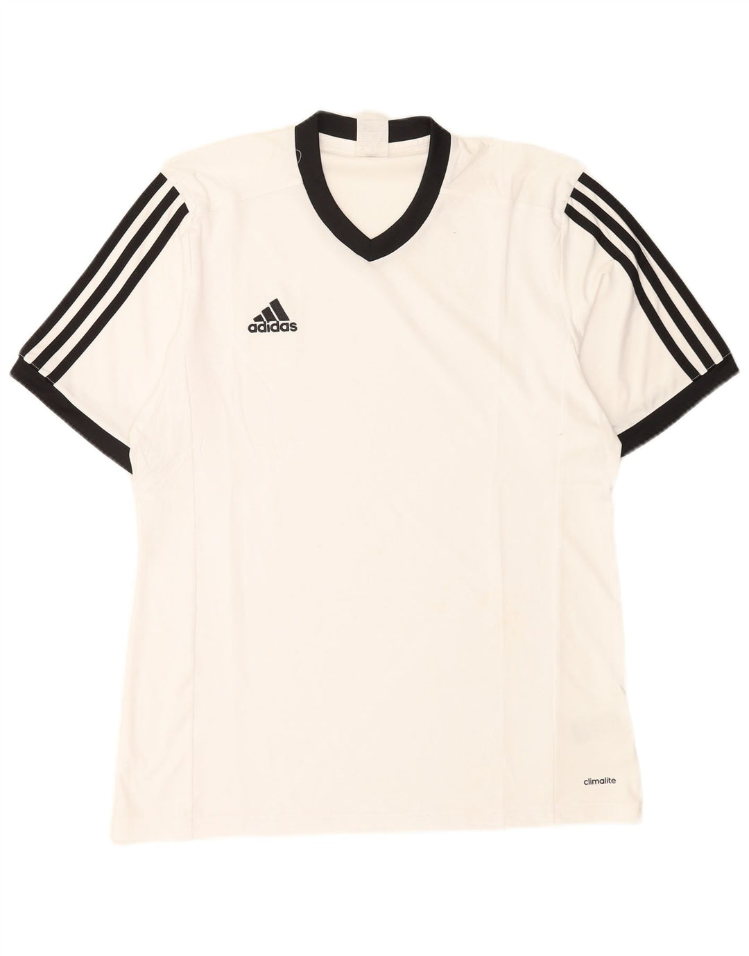 Adidas Ανδρικό T-Shirt Climalite Top Large White Polyester