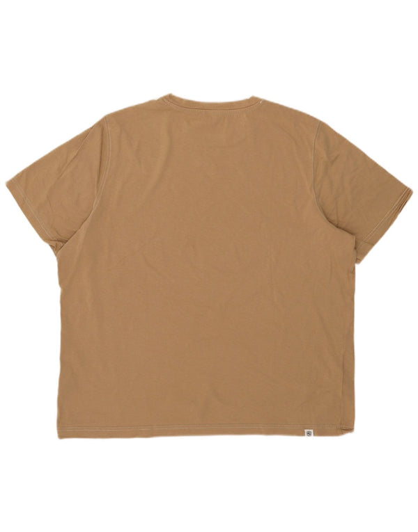 Ανδρικό γραφικό T-Shirt Puma Top XL Beige βαμβακερό
