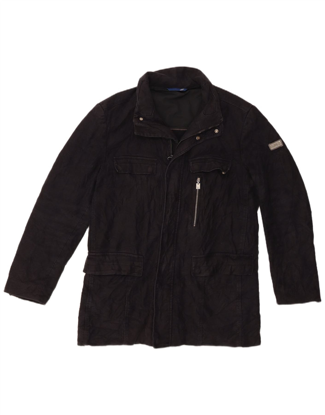 Trussardi Ανδρικό Μπουφάν IT 52 XL Μαύρο