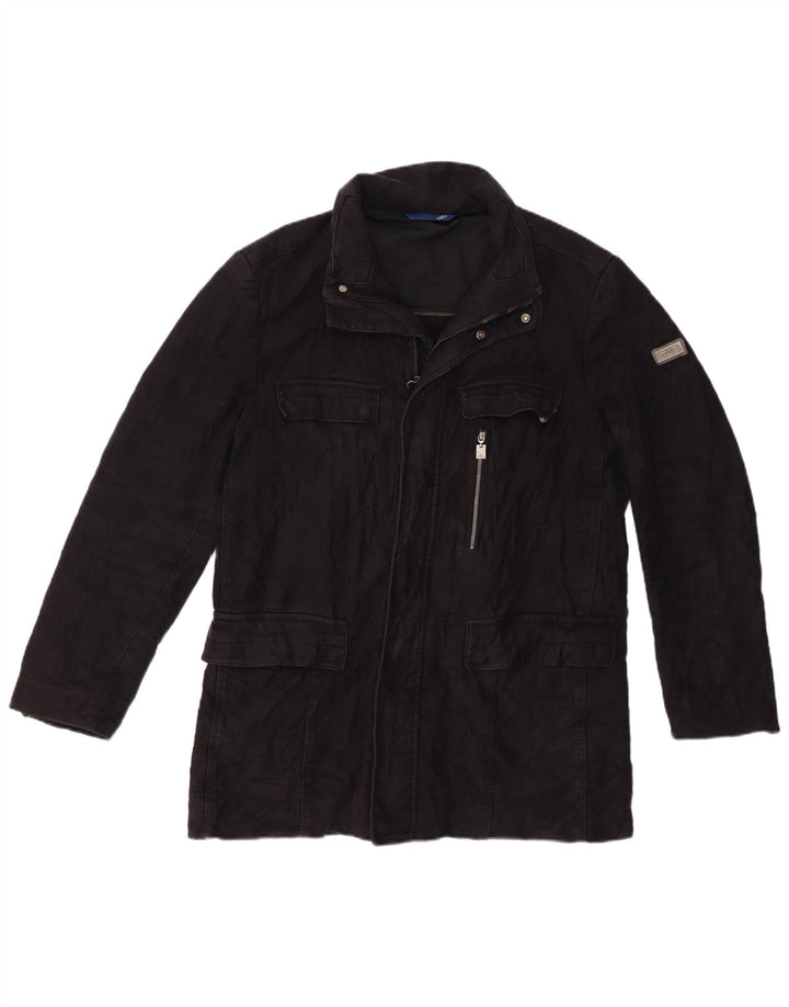 Trussardi Ανδρικό Μπουφάν IT 52 XL Μαύρο