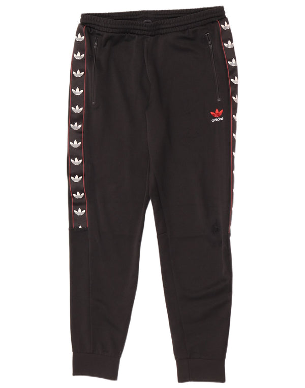Ανδρική φόρμα γραφικών Adidas Παντελόνι Joggers Medium Black Colourblock