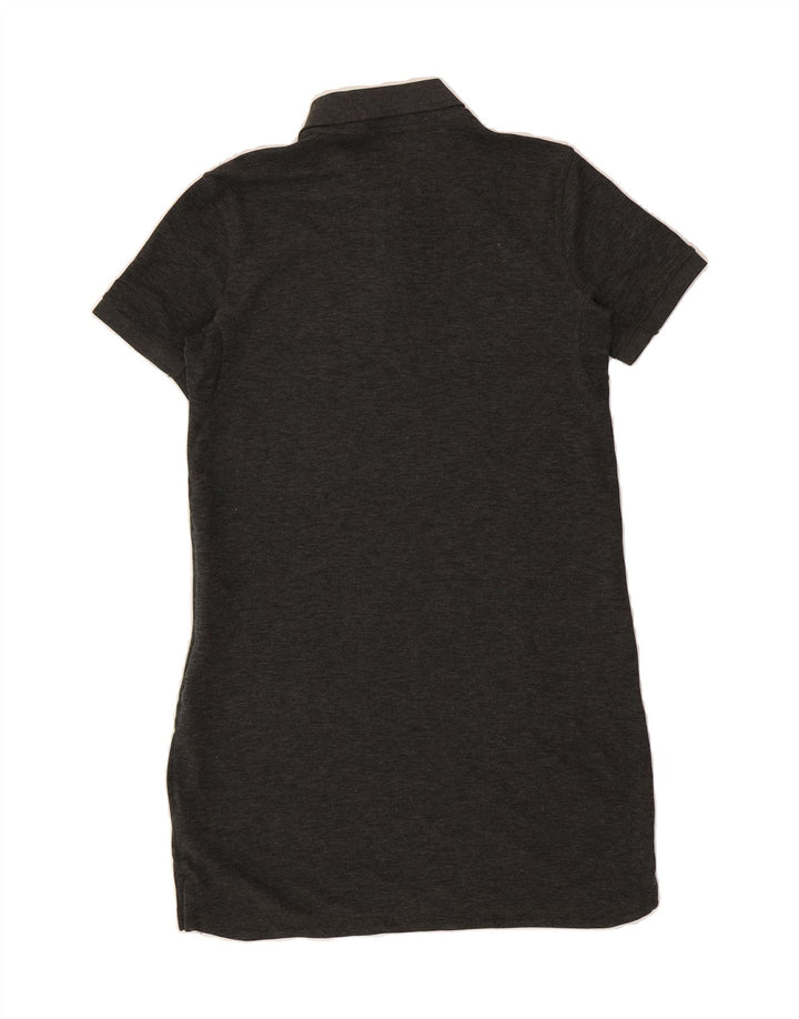 NIKE Womens Dri Fit Polo Dress UK 10 Small Grey Polyester Vintage Nike and Second-Hand Nike from Messina Hembry 