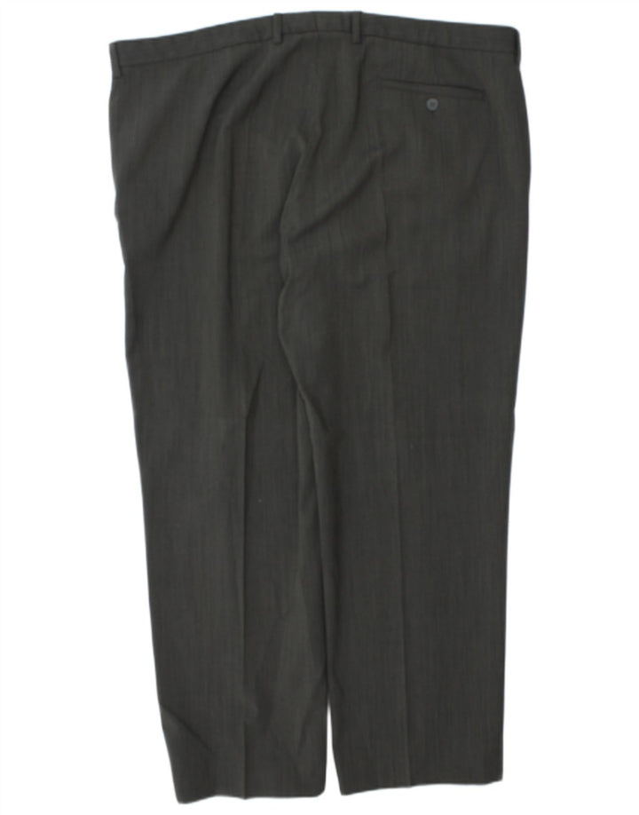Ανδρικό ίσιο παντελόνι Marks & Spencer W44 L30 Grey Polyester