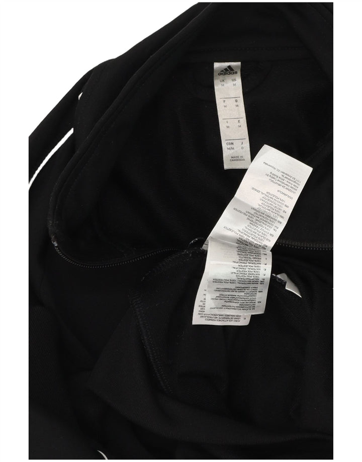 Ανδρική αθλητική φόρμα γραφικών Adidas Top Jacket μεσαίο μαύρο πολυεστέρα