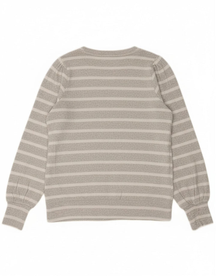 Levi's Girls Φούτερ Jumper 13-14 ετών Γκρι ριγέ βισκόζη