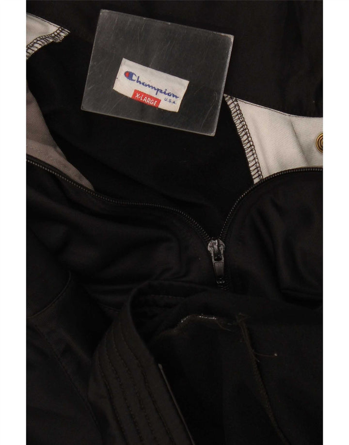 Ανδρική φόρμα Champion Graphic Top Jacket XL Black Colourblock