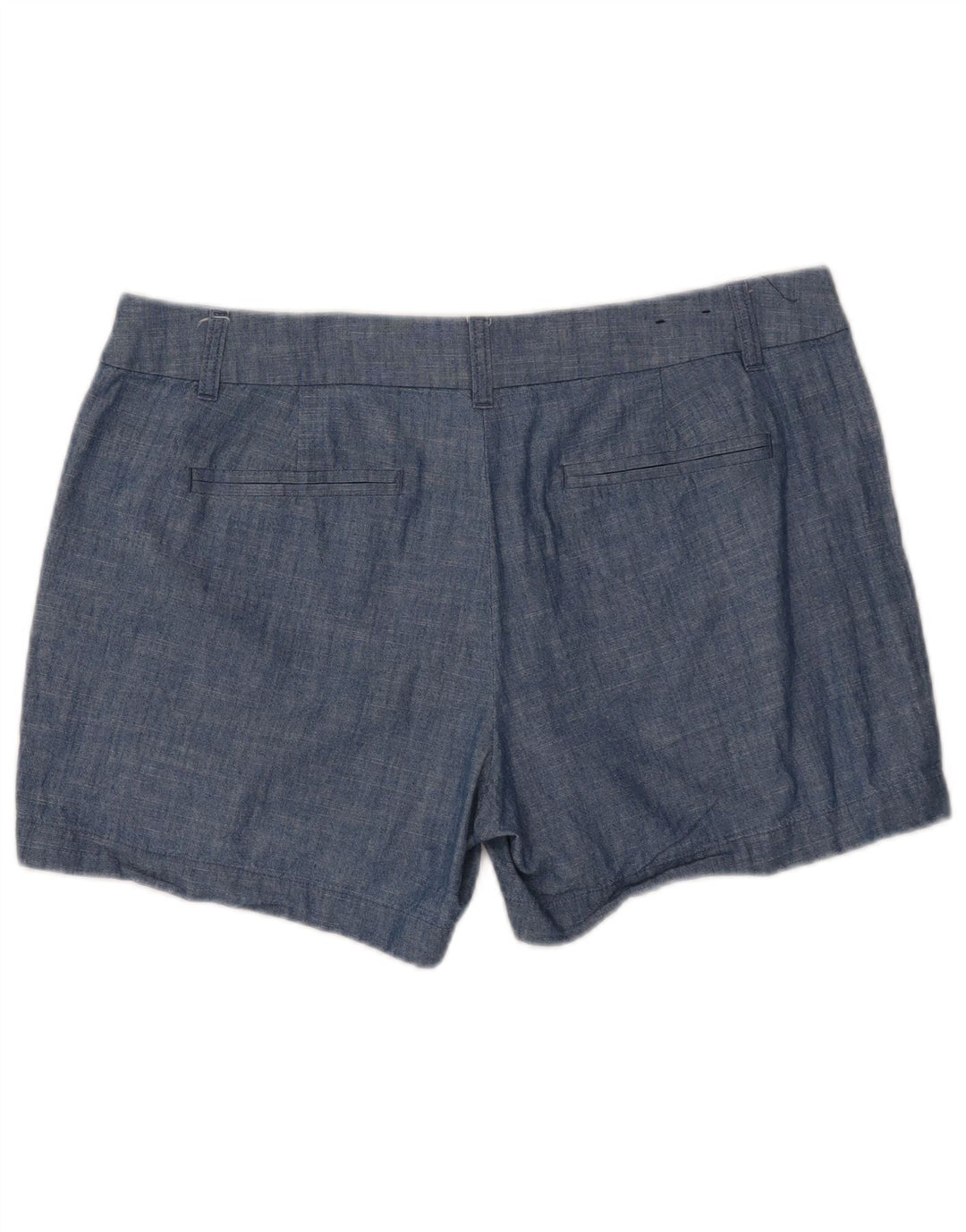 J. CREW Womens Chino Shorts US 12 Large W34  Blue Cotton