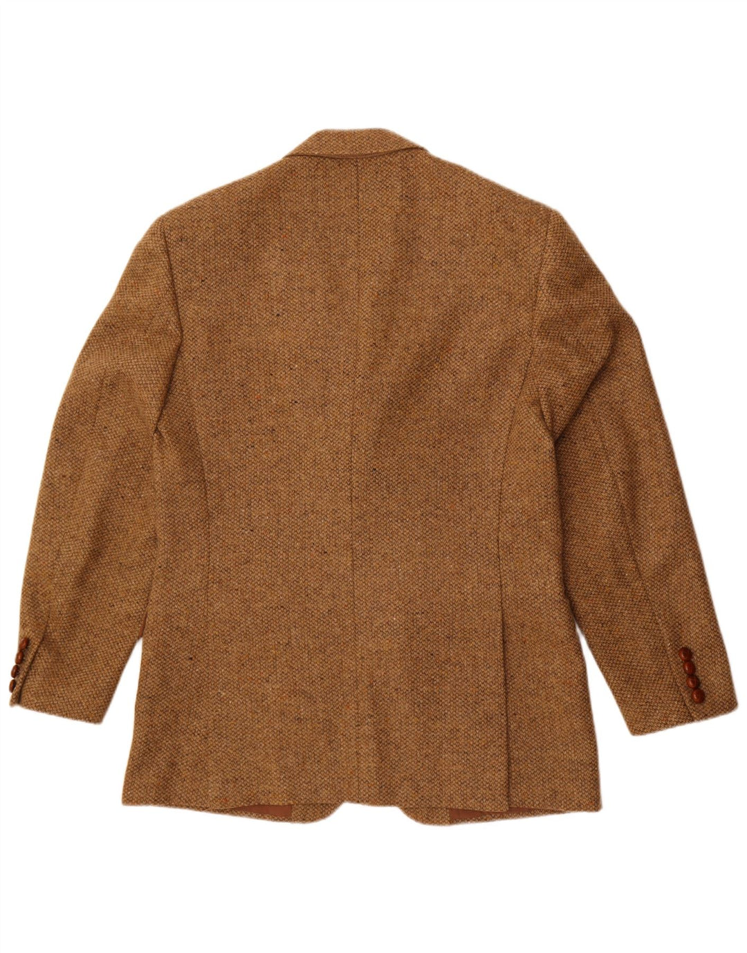 Norton & Wilson Ανδρικό τζάκετ Blazer 3 κουμπιών IT 50 μεγάλο καφέ μαλλί