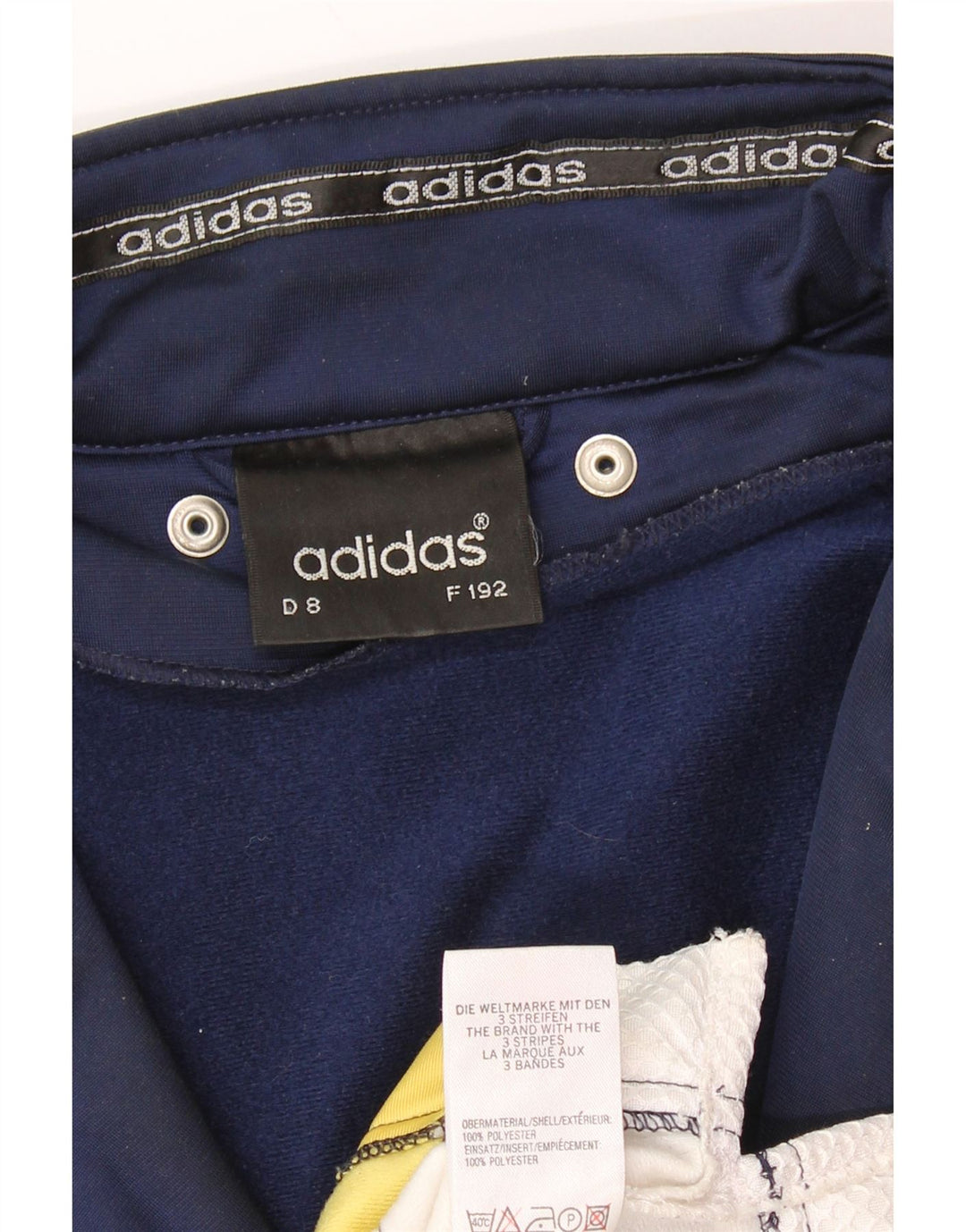 Ανδρική φόρμα γυμναστικής με γραφικά ADIDAS Top Jacket XL Navy Blue Colourblock