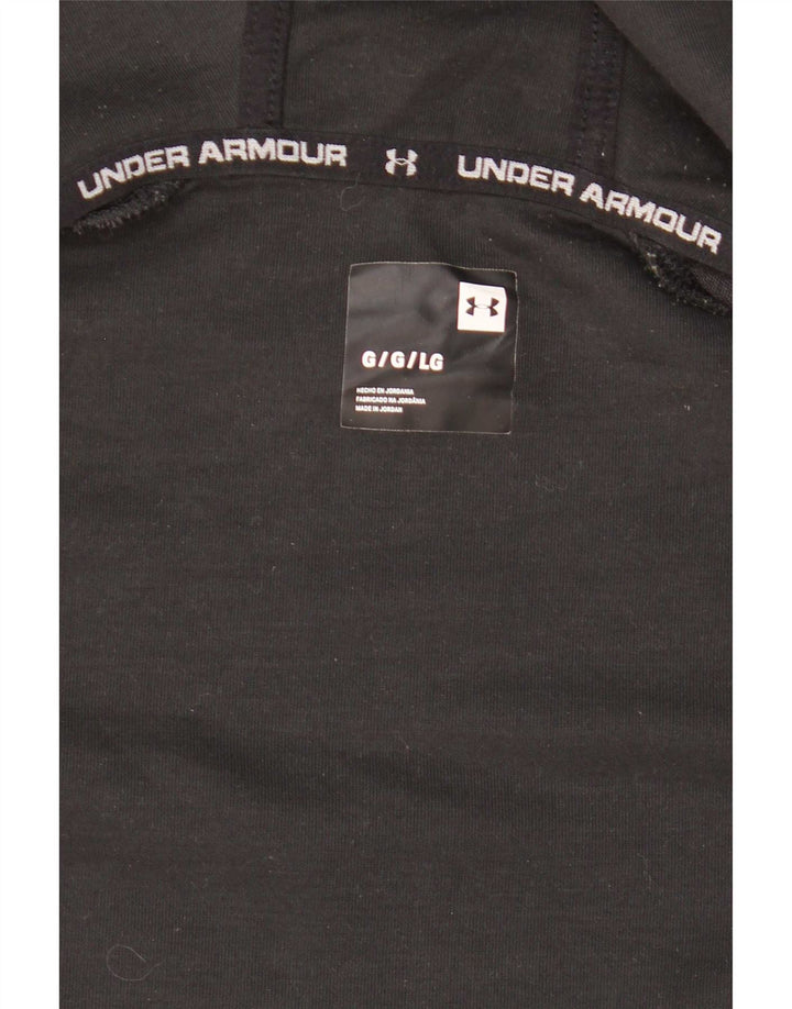 Ανδρικό πουλόβερ με κουκούλα Under Armour, Μεγάλο Μαύρο