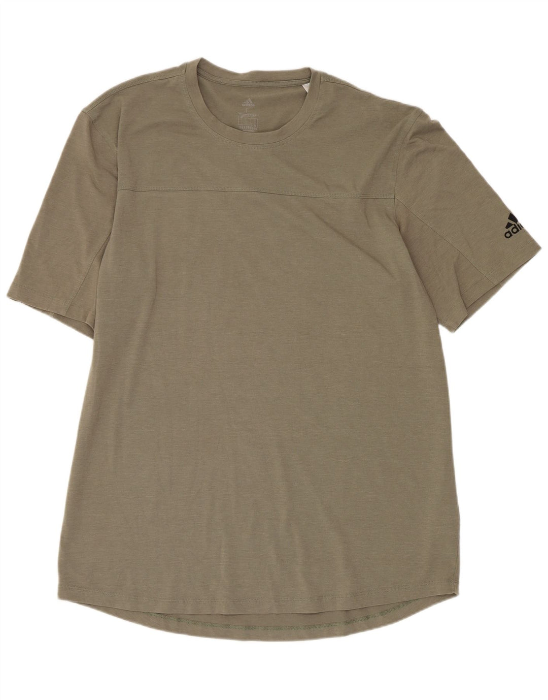 Adidas Ανδρικό T-Shirt Aeroready Top Large Khaki Polyester