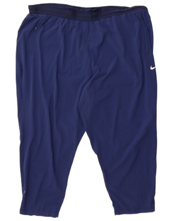 Γυναικεία φόρμα Nike Dri Fit Crop Παντελόνι Joggers UK 22 3XL Navy Blue