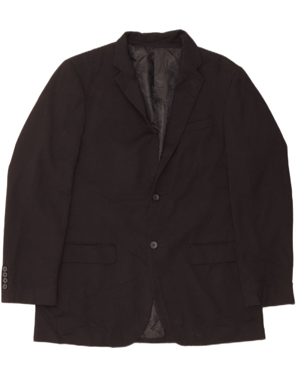 DOCKERS Ανδρικό σακάκι σακάκι με 2 κουμπιά UK 42 XL Μαύρο πολυεστέρα