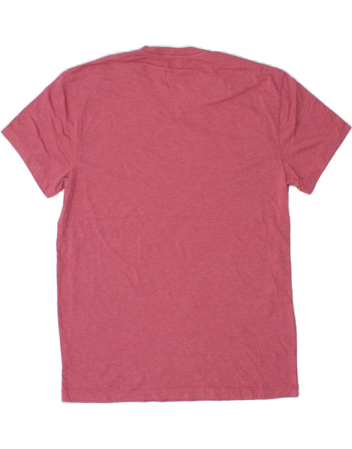 J. CREW Mens T-Shirt Top Medium Pink Cotton Vintage J. Crew and Second-Hand J. Crew from Messina Hembry 