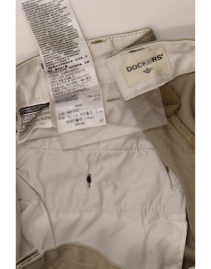 DOCKERS Ανδρικό σορτς Cargo W40 XL Μπεζ βαμβακερό