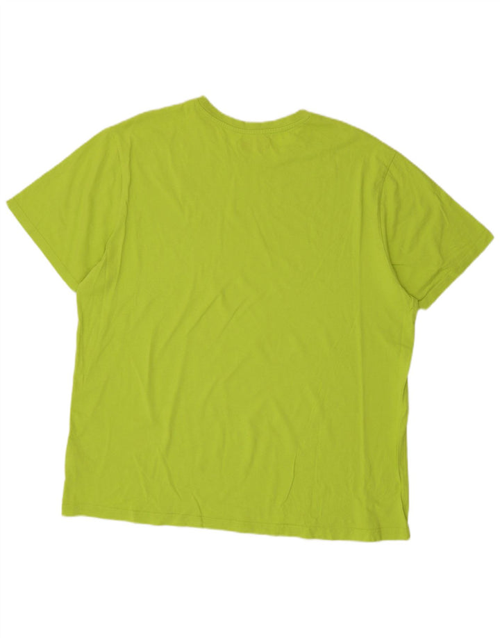 Ανδρικό T-Shirt Kappa Top 2XL πράσινο βαμβακερό