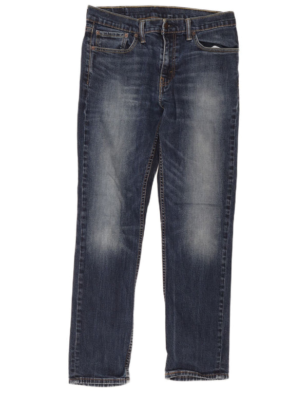 Levi's Mens 511 Slim Jeans W33 L32 Blue Cotton