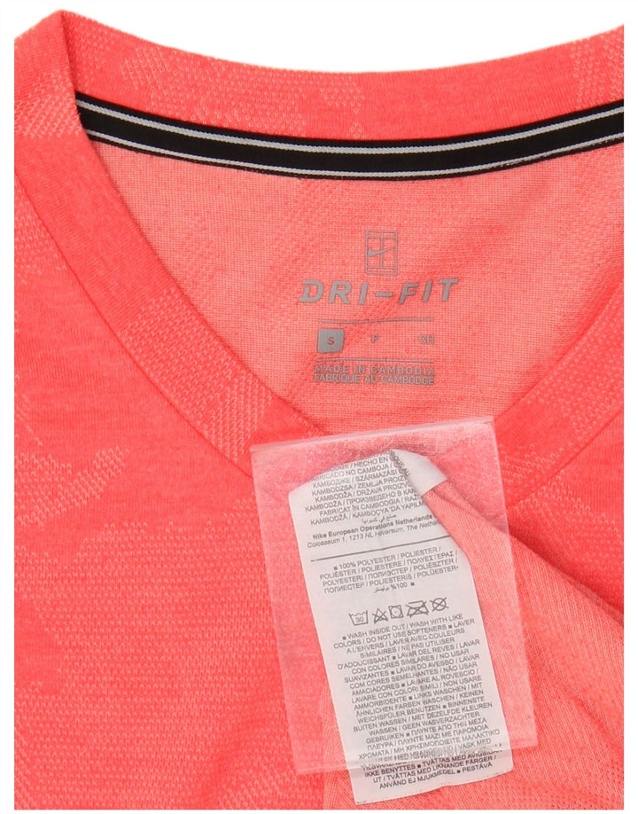 Ανδρικό μπλουζάκι NIKE Dri Fit Top Μικρό Ροζ Καμουφλάζ Πολυεστέρας