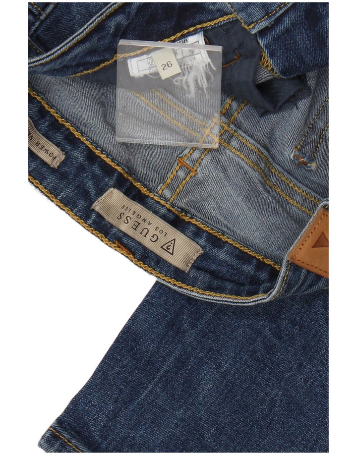 GUESS Γυναικείο Skinny Jeans Χαμηλής Μέσης W26 L29 Μπλε