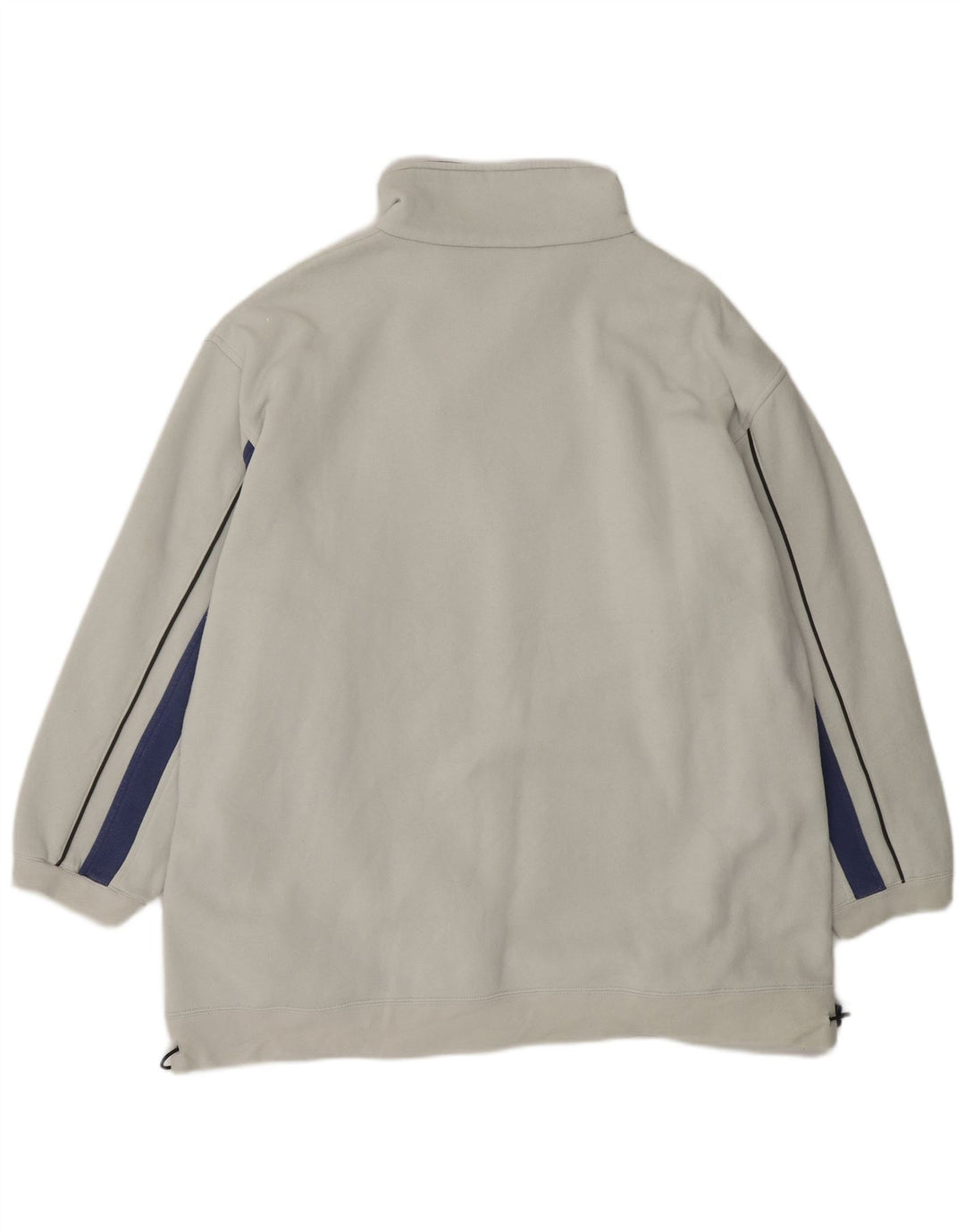 Ανδρικό φούτερ Kappa με φερμουάρ Jumper XL από λευκό βαμβακερό