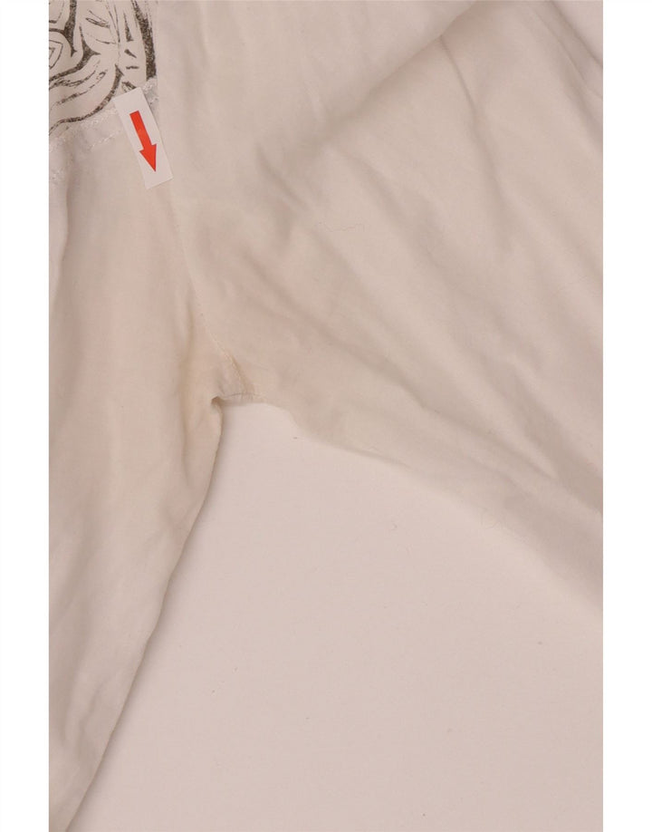 Borgofiori Γυναικείο Πουκάμισο 3/4 Μπλούζα IT 48 XL Λευκό Patchwork