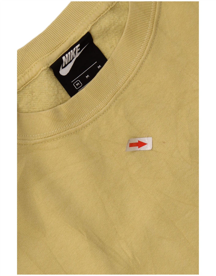 Γυναικεία φούτερ NIKE Crop Oversized Jumper UK 14 Medium Khaki Cotton