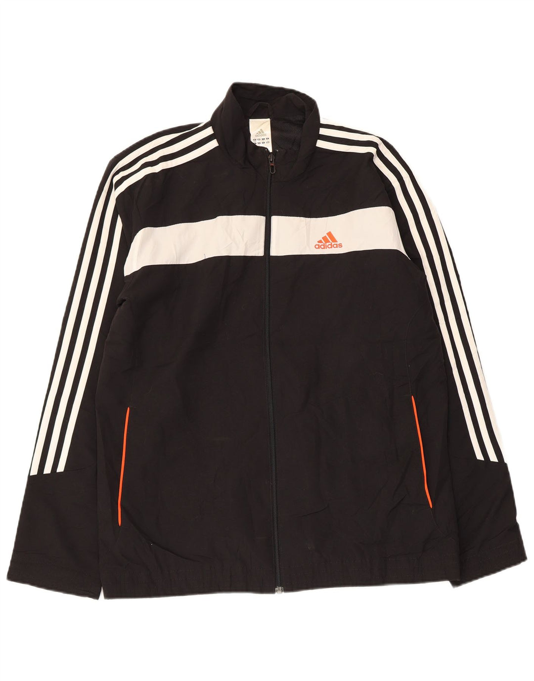 Ανδρική φόρμα γυμναστικής Adidas Top Jacket UK 38/40 Medium Black Colourblock