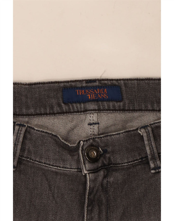 TRUSSARDI Ανδρικό τζιν ίσιο W30 L27 Γκρι