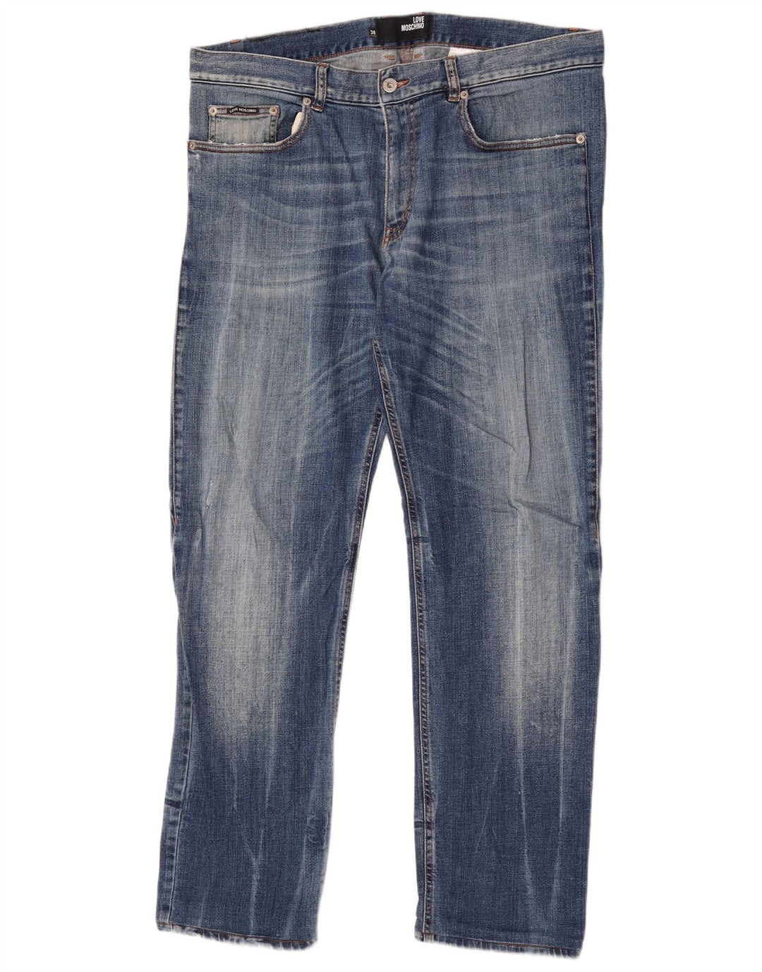 Moschino Ανδρικό Slim Jeans W38 L32 Blue Cotton Classic