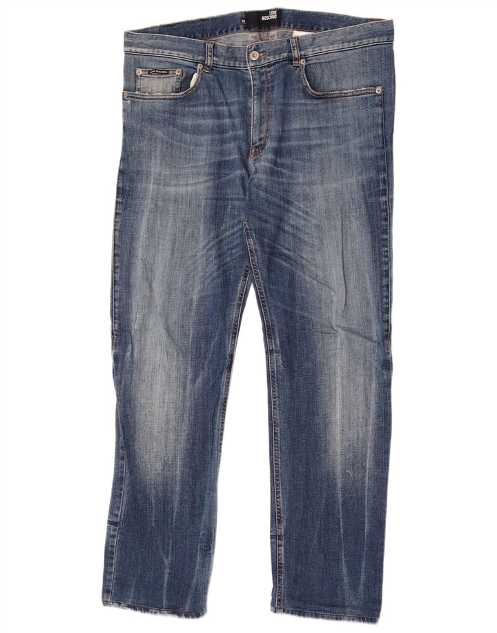 Moschino Ανδρικό Slim Jeans W38 L32 Blue Cotton Classic