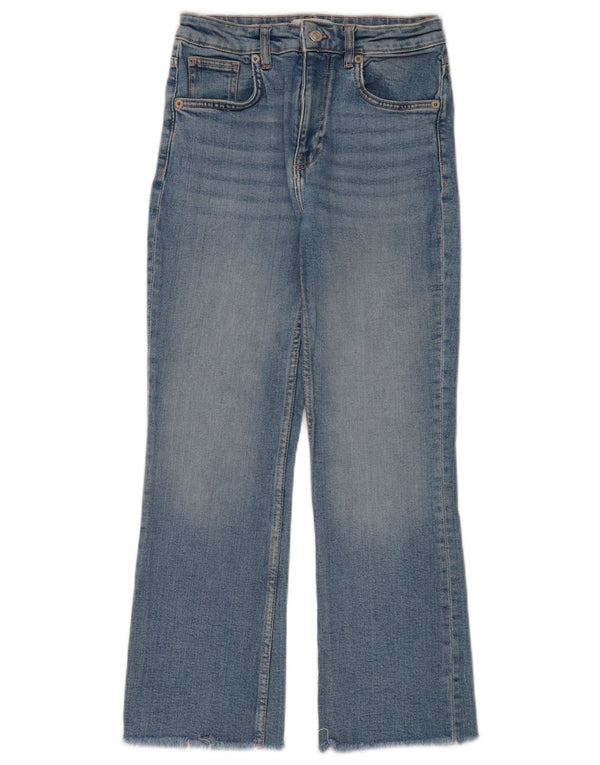 Zara Womens High Rise Bootcut Jeans EU 36 XS W26 L26 Blue