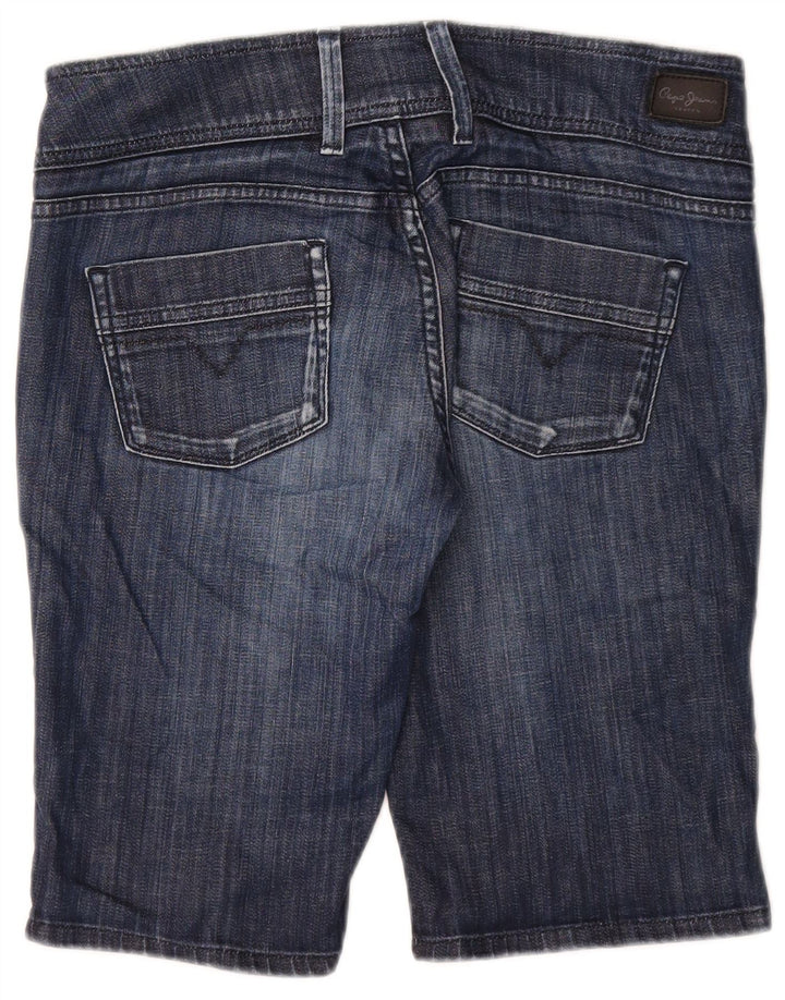 Γυναικείο τζιν σορτς PEPE Jeans W31 Βαμβακερό μεσαίο Navy Blue