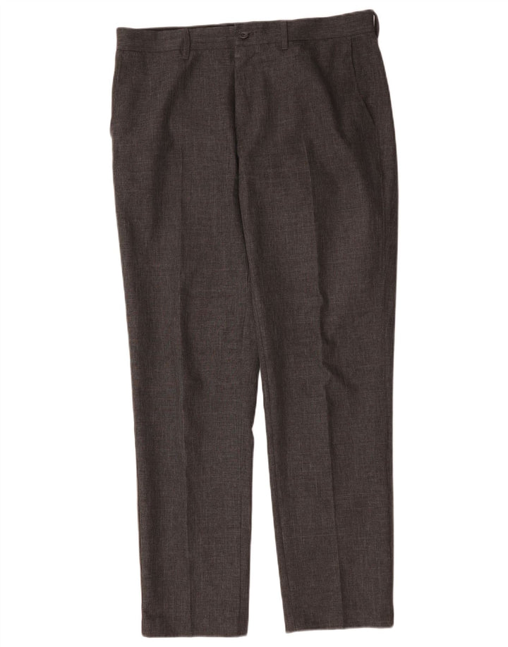 Marks & Spencer Ανδρικό Slim Suit Παντελόνι W34 L31 Grey Polyester