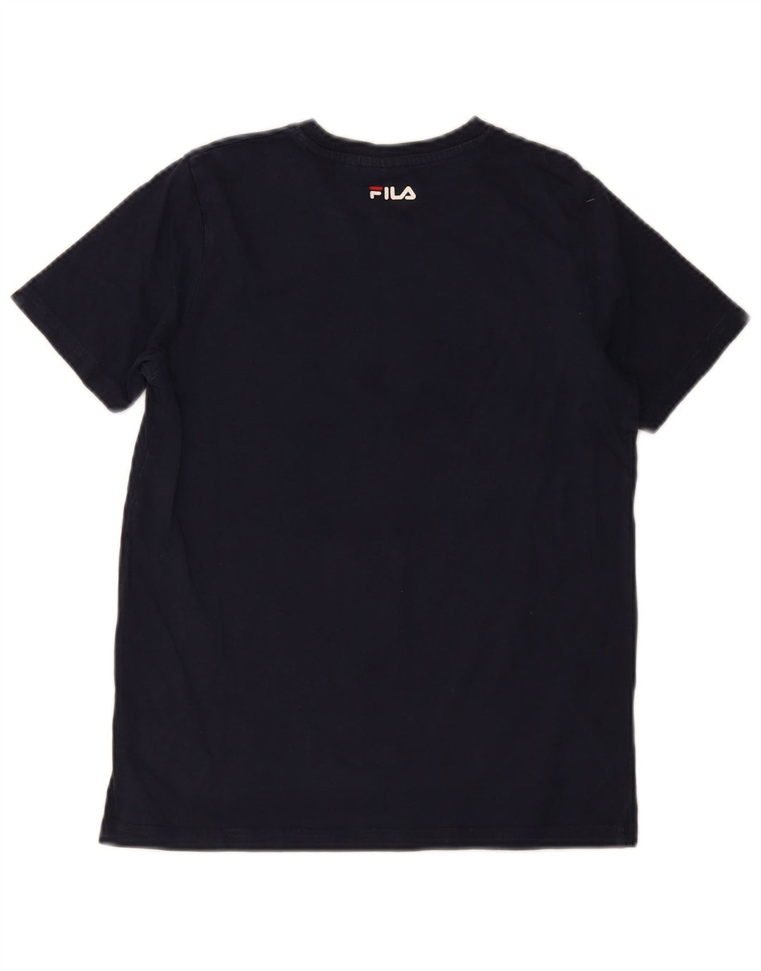 Fila Boys Graphic T-Shirt Top 11-12 Years Navy Blue