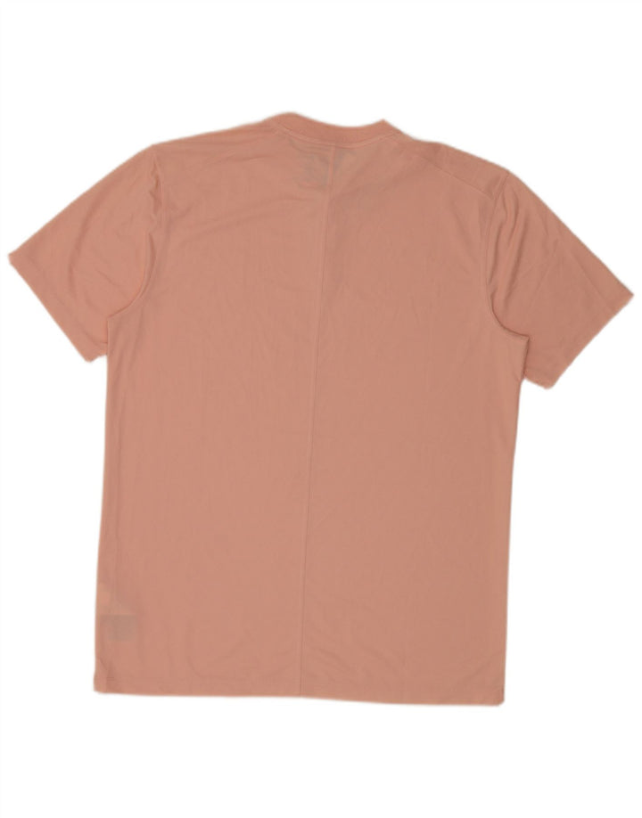 Ανδρικό T-Shirt Nike Dri Fit Τοπ μεσαίου ροζ πολυεστέρα