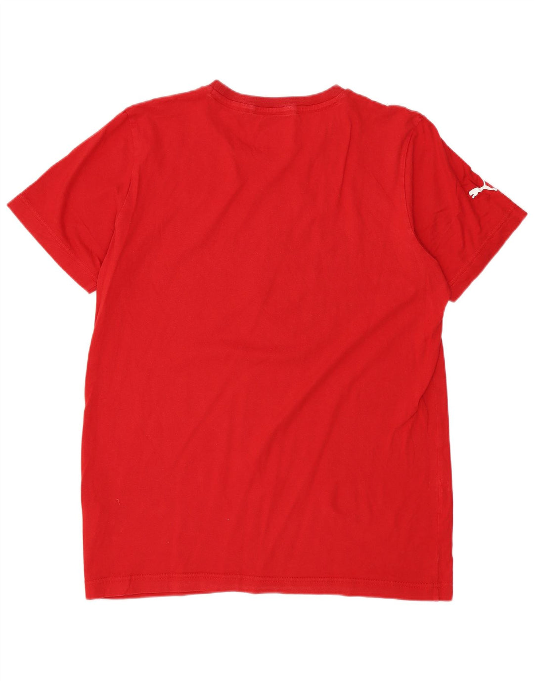Ανδρικό T-Shirt PUMA Ferrari Graphic Top Small Red